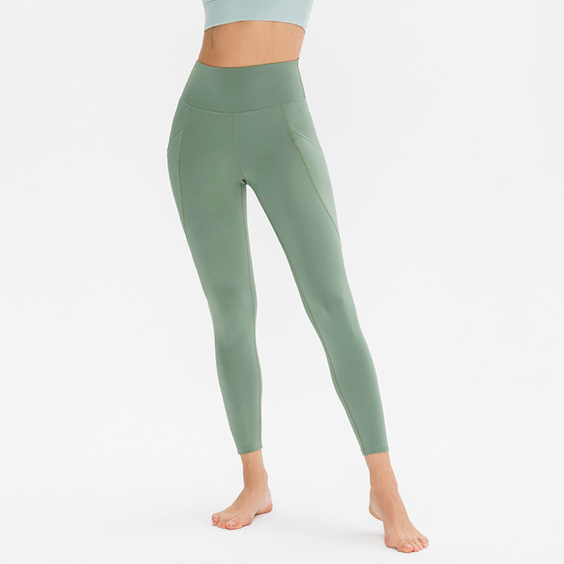 Women's High-Waisted Yoga Pants for Training and Running