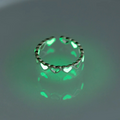 Personalized Glow-in-the-Dark Heart Adjustable Ring