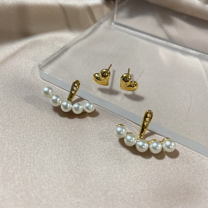 Love Pearl Tea Earrings - Trendy Versatile Design