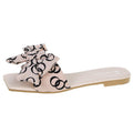 Bowknot Summer Slippers for Women Casual Wear