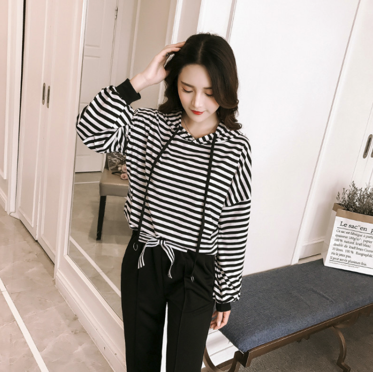 Women's Casual Spring Autumn Two-Piece Outfit Set