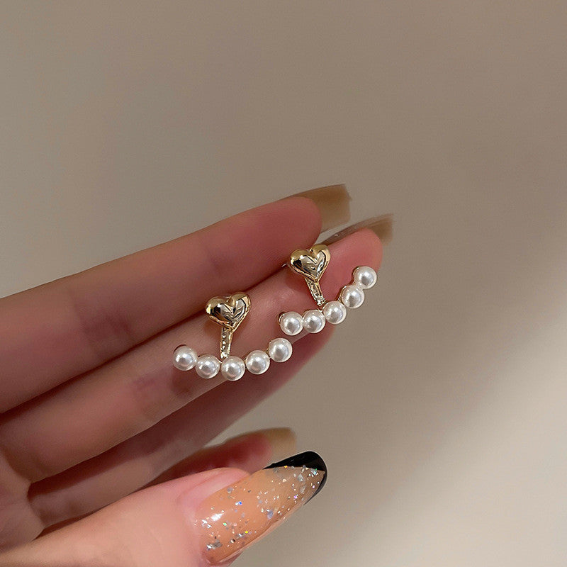 Love Pearl Tea Earrings - Trendy Versatile Design