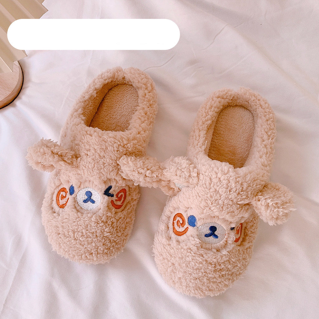 Creative Cartoon Non-slip Warm Cotton Mop