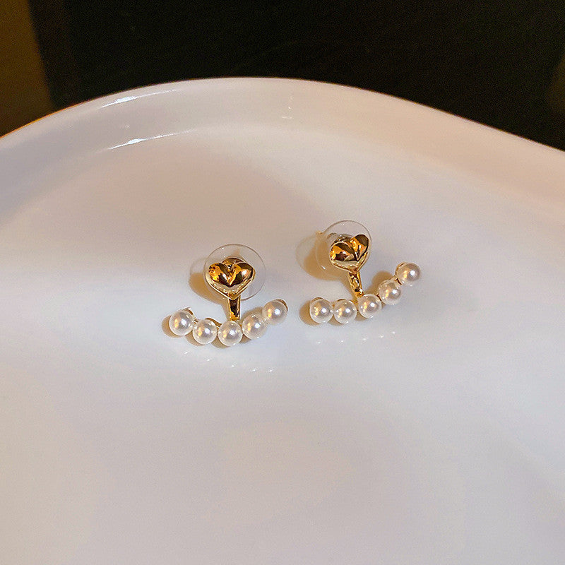 Love Pearl Tea Earrings - Trendy Versatile Design