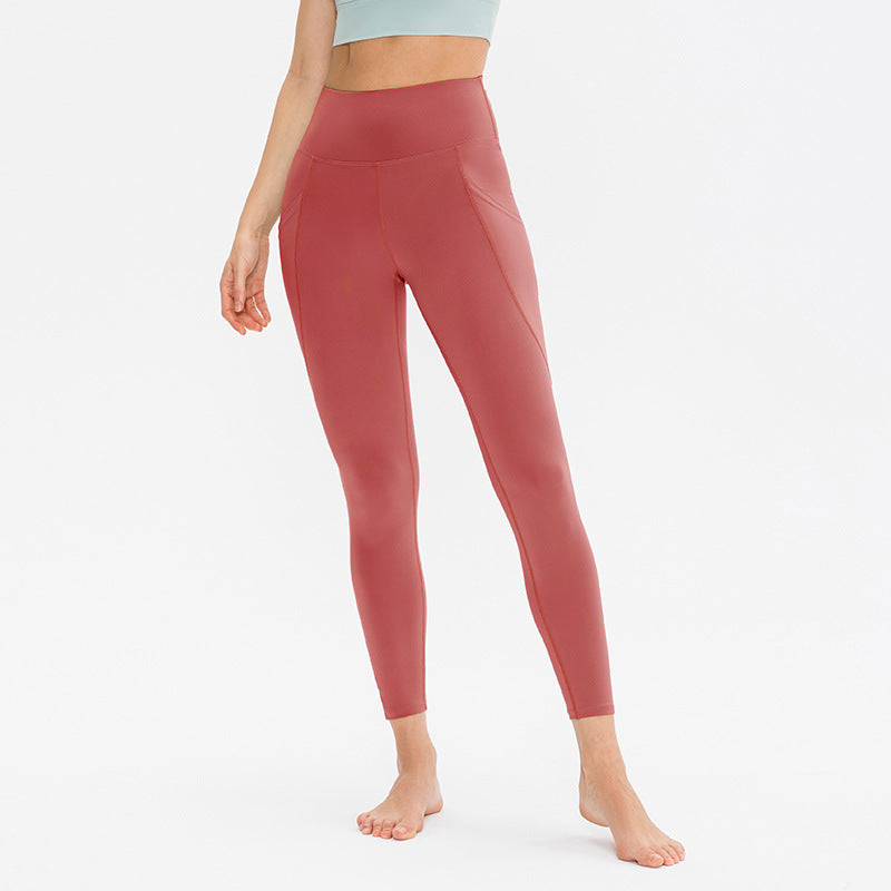 Women's High-Waisted Yoga Pants for Training and Running