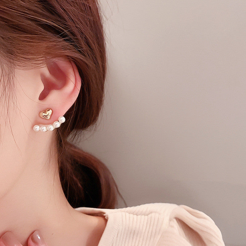 Love Pearl Tea Earrings - Trendy Versatile Design