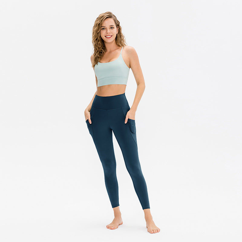 Women's High-Waisted Yoga Pants for Training and Running